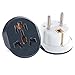 2PCS Universal Reiseadapter Zu Europa Deutschland Steckdose, Zum World to Europe Anschluss AusläNdischer GeräTe Schweiz Usa England, Typ-E/F Stromadapter Stecker Reiseadapter für Reisen in Länder.