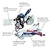 BOSCH CM10GD Compact Miter Saw - 15 Amp Corded 10 Inch Dual-Bevel Sliding Glide Miter Saw with 60-Tooth Carbide Saw Blade