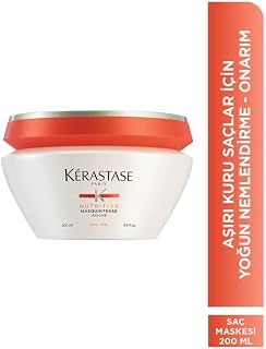 Kerastase Gamme Nutritive Masquintense Cheveux Fins pour Les Cheveux Desséchés, soin cheveux flacon de 200 ml