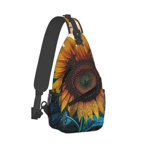 Bolso bandolera tipo sling para exteriores y trekking