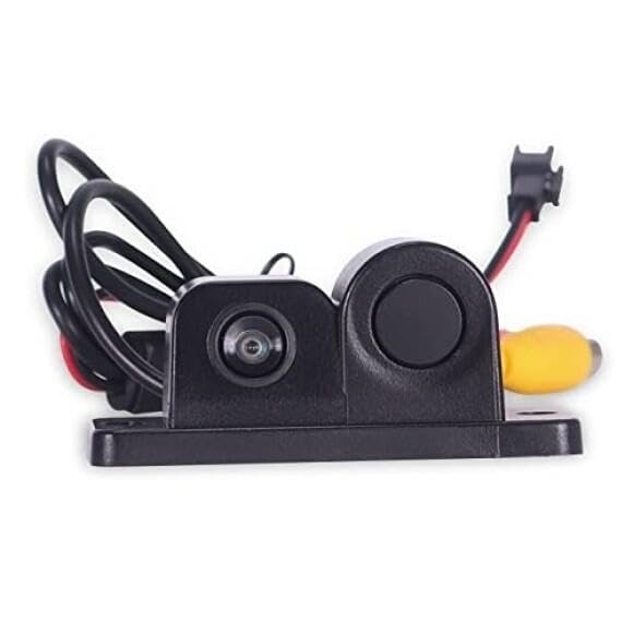 Câmera de Ré com Sensor de Estacionamento Infrared KPS115 | Visão Noturna com LED
