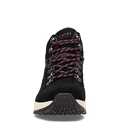 Skechers Street Women's, UNO RUGGED-RUGGED ONE, BLK, 6 M US