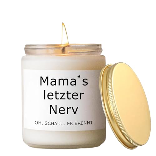 Muttertagsgeschenke für Mama Duftkerze Mit Spruch Geschenke für Mama Schwiegermutter zum Weihnachten Muttertag Geburtstag Ostern Personalisierte Weihnachtsgeschenke Geburtstagsgeschenk für Mutter