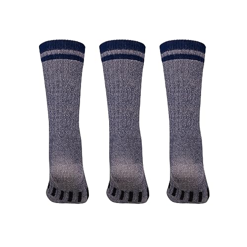 MERIWOOL Merino Wool Hiking Socks for Men and Women – 3 Pairs Midweight Cushioned – Warm n Breathable
