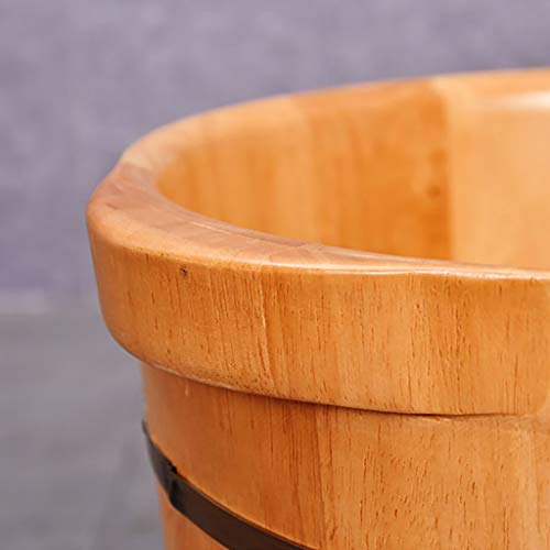 Baño de pies de madera artesanal BABYCE para relajación miniatura 3