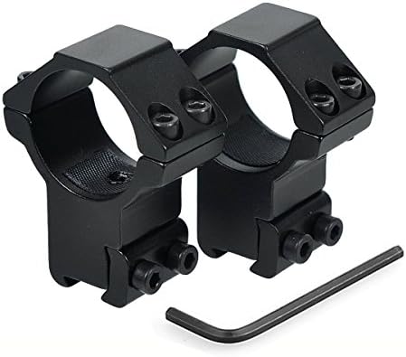 TANYIONE 1'' Scope Rings High Profile Scope Mount for 11mm Dovetail Rails