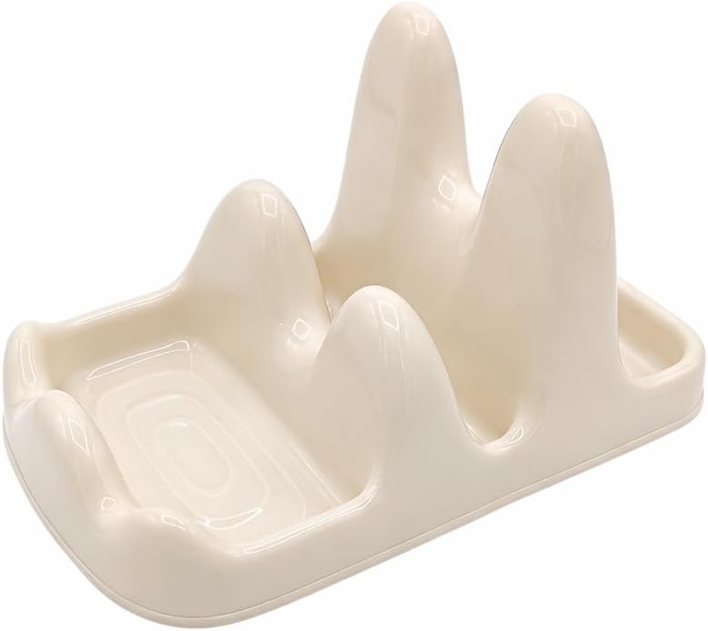 Double Layer Pot Lid Holder Rack Plastic Kitchen Organizer