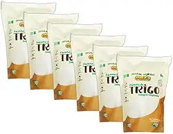 Kit 6X: Farinha de Trigo Integral Orgânica Ecobio 500g