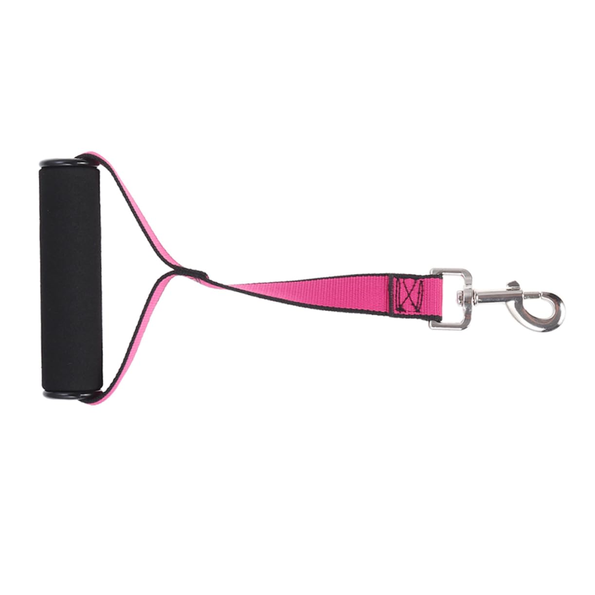 ERINGOGO Dog Supplies Elastic Short Leash for Large Dogs Rose Red for Training and Control Durable Design for Large Breeds Essential Pet Accessories