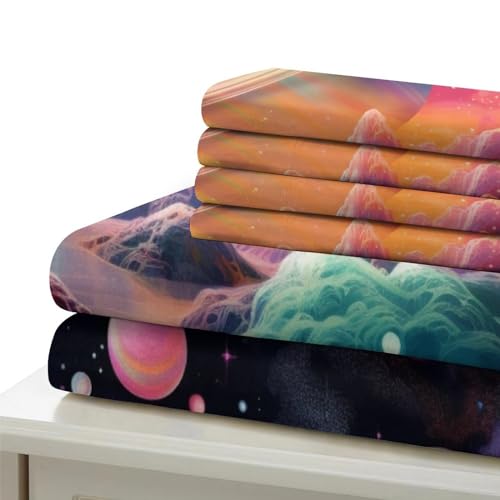 Housse de couette infroissable en microfibre douce avec zip invisible