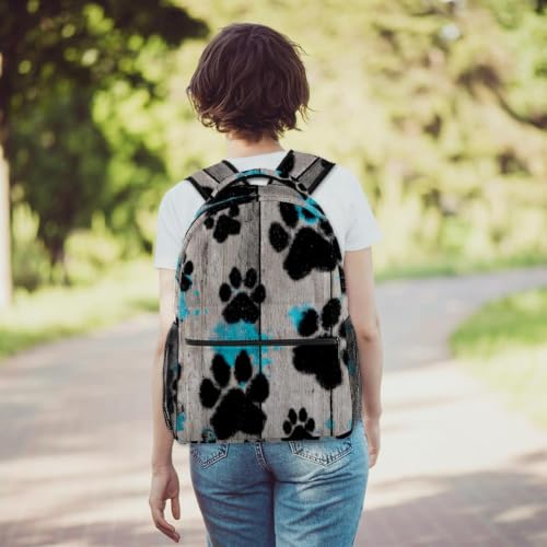 Mochila para libros escolar impermeable y bolsa para laptop multicolor 6