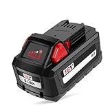 DORETEHU 18V 8.0Ah Battery Compatible with Milwaukee M18 Lithium Battery 48-11-1880,Compatible with All Power 18V Milwaukee Power+ Tools
