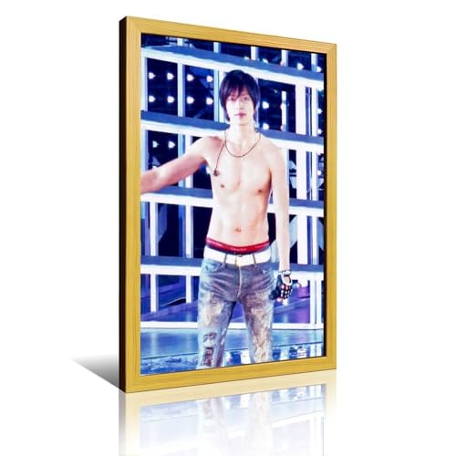 RqvnT|X^[ KXA[ou }bg̃|X^[ t[A͂ȃR[i[̎ʐ^t[AM[̕ǂ̊zS[h A~jEʐ^t[ Wooden Frame-style 24x36inch(60x90cm)