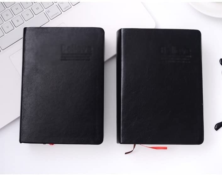 TOBILE Cuaderno de papel grueso, Bloc de notas, Biblia de cuero, diario personalizado, diarios, Agenda, planificador, suministros de papelería for escuela y oficina