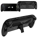 For ASUS ROG Xbox Ally/ROG Xbox Ally X ケース カバー スタンド付き 耐衝撃 TPU salywin 全面保護 軽量 薄型 滑り止め 指紋防止 落下保護 ROG Xbox Ally X RC73XA-Z2E24G1T 対応 保護ケース (ブラック)