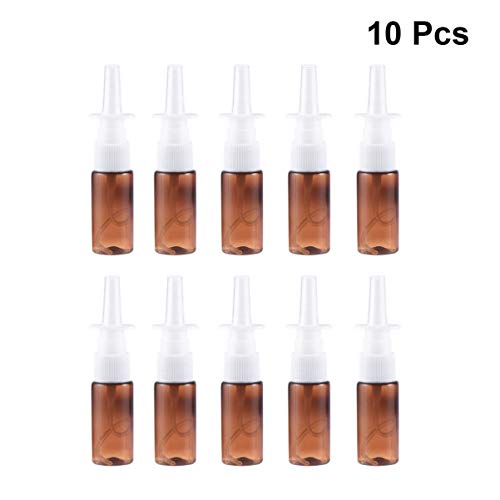 DOITOOL Frascos De Spray Nasal 10Pcs ? Reutilizáveis De Spray De Plástico Vazio Frascos De Spray Nas