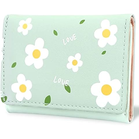 Portefeuille conisy Fleur Verte Cover