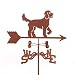 Veranda Golden Doodle Dog Weathervane with Four Sided Mount