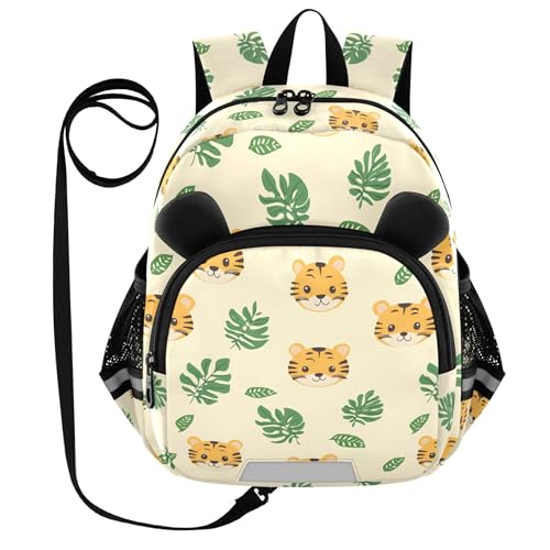 Cute Tiger Toddler Backpack for Girls Boys,Preschool Kindergarten Backpack,Cute Kids Backpacks for Girls B0404234