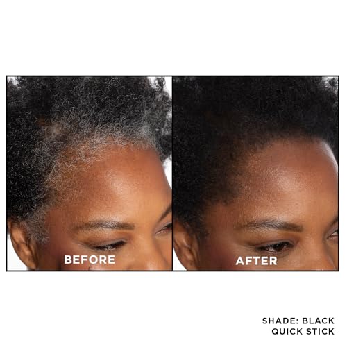 EVERPRO Bastão rápido de retoque de raiz cinza Away, preto, 2,8 g