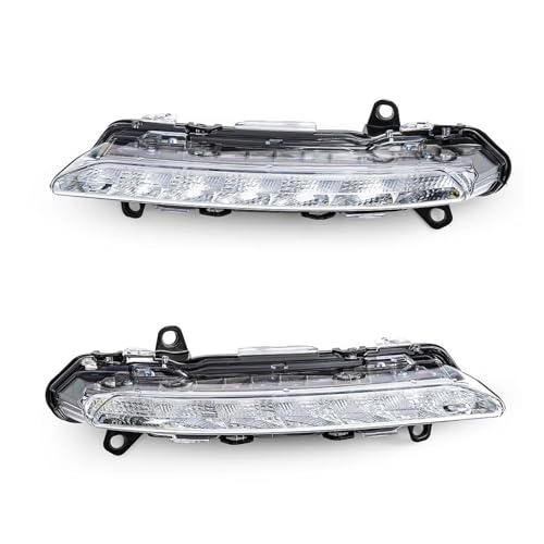 Feux DRL LED Mercedes W221 anti-erreur avec clignotants de rétroviseur