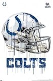 Trends International NFL Indianapolis Colts - Drip Helmet 20 Wall Poster, 22.375" x 34", Unframed Version