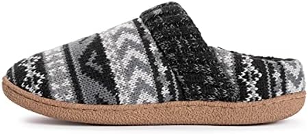 MUK LUKS Men's Marcel Slipper, Black, Small | Image 3