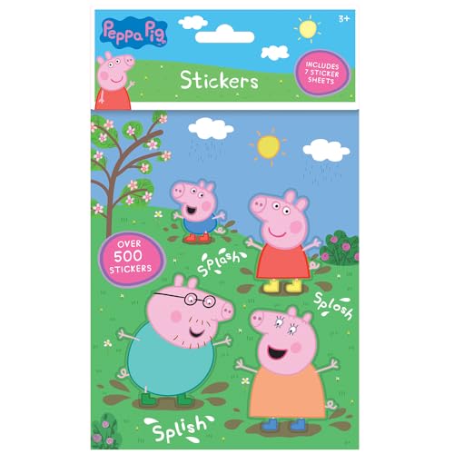Peppa Pig Creative Kids Craft Set 500 Stickers