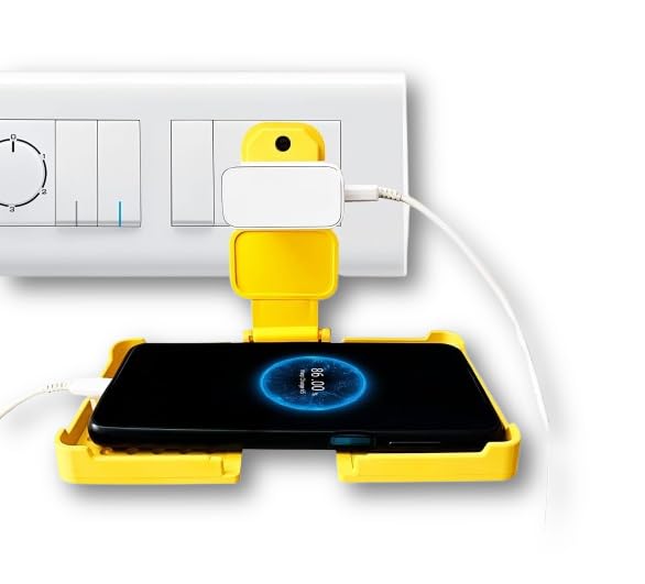 BROP® Mobile Charging Holder - Gadgets for Home, Room Accessories Amazing and Cool, Unique Electronics Gadget for Phone Charger Stand Wall Mount (Color May Vary) (B0DFWMNGNZ) Amazon Price History, Amazon Price Tracker