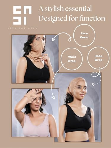 Image of Viscose Lycra Head Bandana for Men & Women | Odour-free & Breathable | Durable & Multipurpose Bandana for men biking