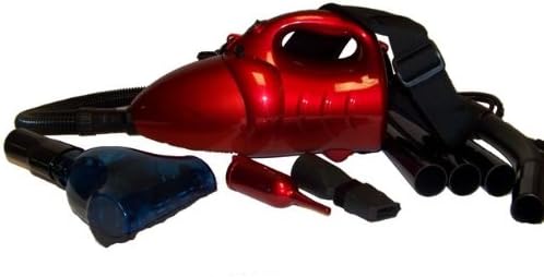 Readivac 36500 Powerful Portable Canister Vacuum with Shoulder Strap and Accessories Red - Corded