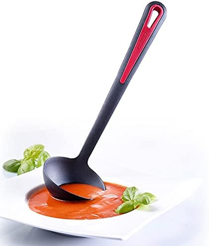 Westmark Chochla do zupy, Odporność na temp. do 270°C, PPA, Długość: 31,5 cm, Gallant Plus, Czarna/Czerwona, 29562275