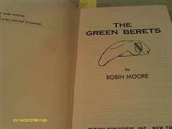 The Green Berets. First Edition book cover