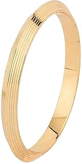 Memoir Classic Sikh Sardar Punjabi Gold Plated Kada, for Men and Women(KDMI5516-N) Price In India