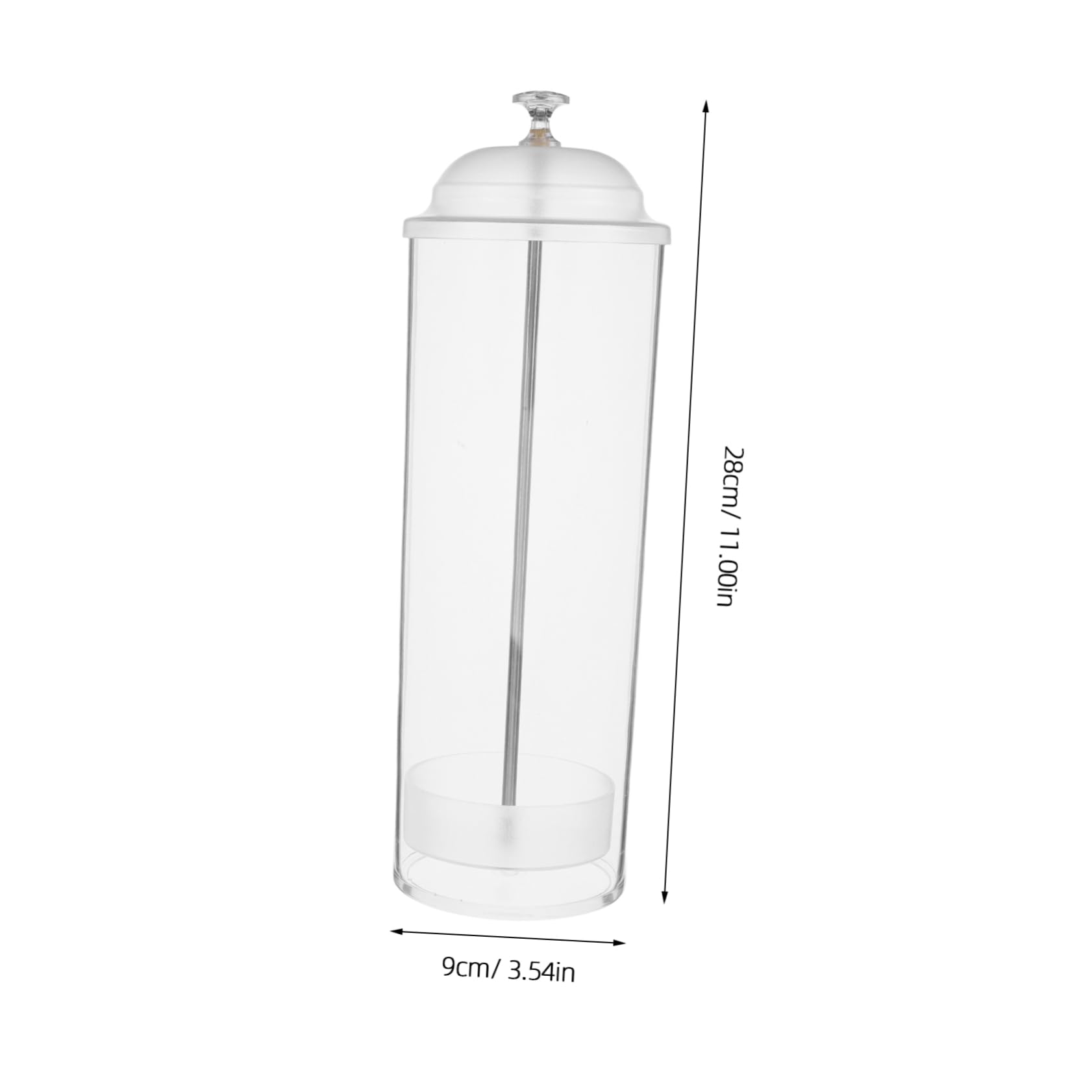 OKUMEYR Straw Holder Dispenser Lid Plastic Straw Holder for Dishwasher for Kitchen