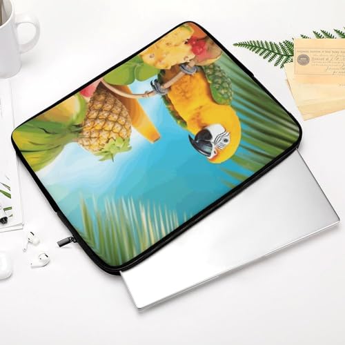 Funda para Laptop 12 pulgadas con diseño tropical miniatura 4