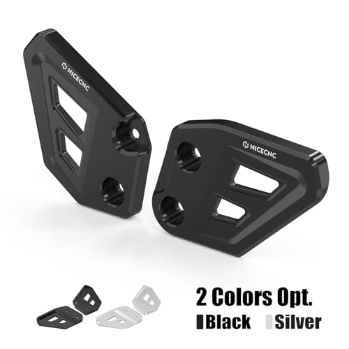 NICECNC Hinterer Bremszylinder-Schutz Compatible with BMW R1250GS Adventure 2018-2023, R1250GS 2018 2019 2020 2021 2022 2023, R1250GS Accessories, Black