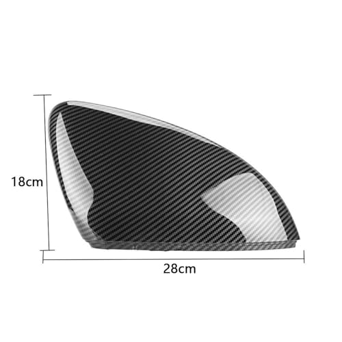 Coques de rétroviseur aspect carbone premium pour Golf MK7.5 et Touran 2 - 6