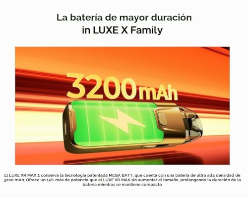 Miniatura 6 de Vaporesso Luxe Xr Max 2 Kit De Vapeo 3200 Mah 80w Vaper Recargable Compatible Con Resistencias Gtx Single Y Dual 2ml Vaper Sin Nicotina Cigarrillo Electronico Sin Liquido Black