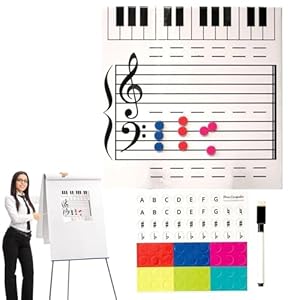 Generisch Musik Magnettafel für Musikerunterricht