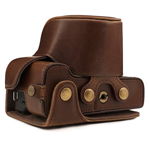 Funda de Cuero para Cámara Compatible con Canon EOS M6 Mark II miniatura 2