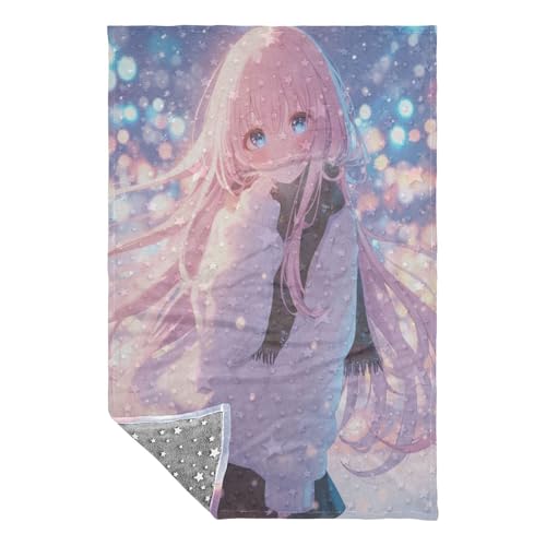 Couverture douce pour filles et lit d'adolescente pour l'hiver - 3