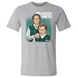 500 LEVEL Macklin Celebrini Shirt - Macklin Celebrini & Will Smith San Jose Step Brothers WHT (Heather Gray, Small)
