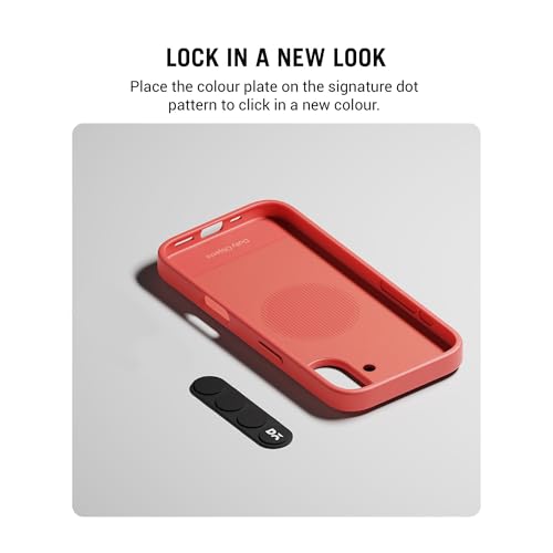 Image of DailyObjects Carbon Stack Colour Plate - Carbon Black