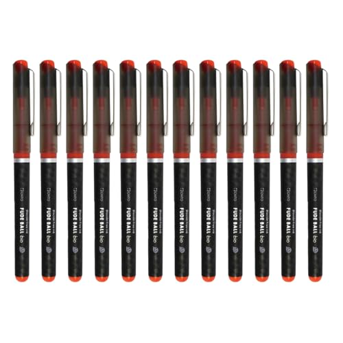 Stylos OHTO Fude Ball Bio 1.5 encre orange lot de 12