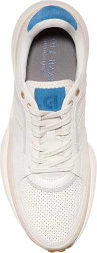 Cole Haan Cole Haan Men's Grand Crosscourt Downtown Sneakers, Ivory/Dark Blue/Ivory, 12-M US