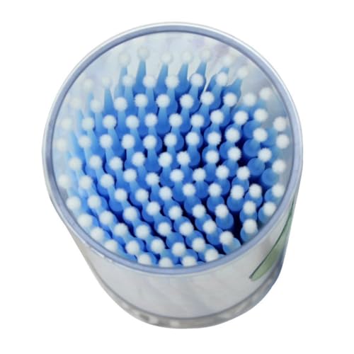 TOVINANNA Eyelash Glue Remover Micro Brush Applicators 100pcs Set Ideal for Reusable False Lashes