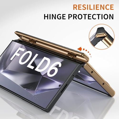 Étui Samsung Galaxy Z Fold 5 vert avec sangle et protection charnière cuir