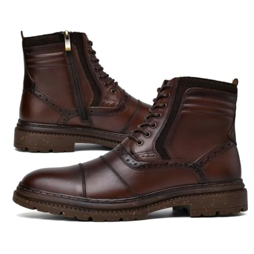 Men's Chukka Boots Genuine Leather Ankle Boot for Men Classic Casual Oxford Style Footwear3