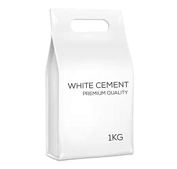 Portland A Grade Cement (1 Kg, White, 25 x 20 x 5)